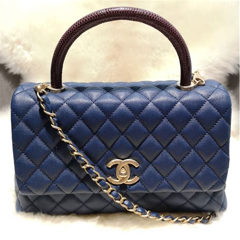 chanel small coco handle bag